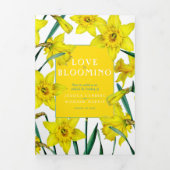 春黄水白緑結婚色 三つ折りプログラム (カバー)