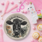 春黒牛 ペーパープレート (パーティー)