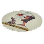 春1935年バニー付き少年 カッティングボード (角)