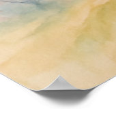 春1、花風、季節のポスター ポスター (角)