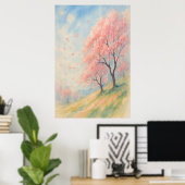 春1、花風、季節のポスター ポスター (ホームオフィス)