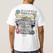 春2012 JPA PinGolfのTシャツ Tシャツ (裏面)