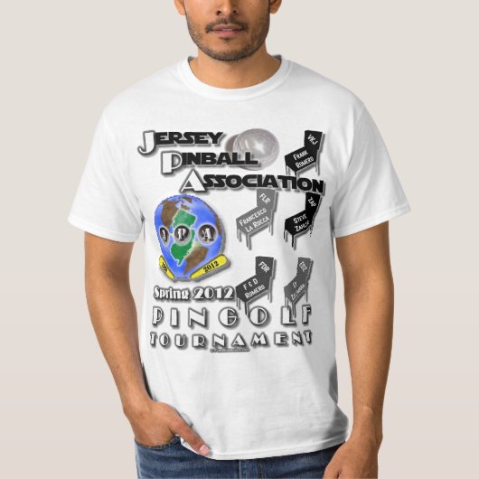 春2012 JPA PinGolfのTシャツ Tシャツ (正面)