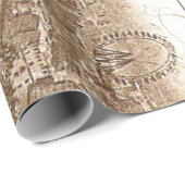 春60lb Decoupageポスターのパリ ラッピングペーパー (ロールコーナー)