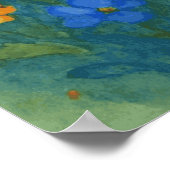 春7、ワイルドフラワーウィスパーシーズンプリント ポスター (角)