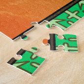 春、アルフォンスミュシャ ジグソーパズル (側面)