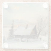 春 | アレクセイ・サブラソフ ガラスコースター (裏面)