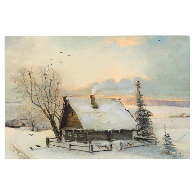 春 | アレクセイ・サブラソフ メタルプリント (正面)