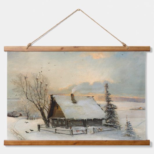 春 | アレクセイ・サブラソフ 吊り下げ型タペストリー (正面)