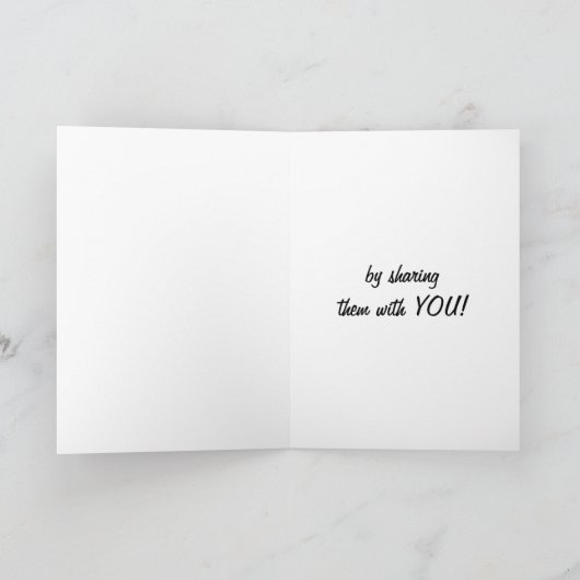 春/イースターは、あなたのおかげで特別に作られます シーズンカード (内部)