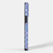 春/イースターエッグのパステルカラー iPhoneケース (右側面)