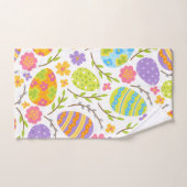春&イースターホリデーシームレスパターンギフト ハンドタオル (ハンドタオル)