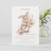 春 | イースター | ブランチ | イースターエッグ・ハント | ベビーシャワー 招待状 (スタンド正面)