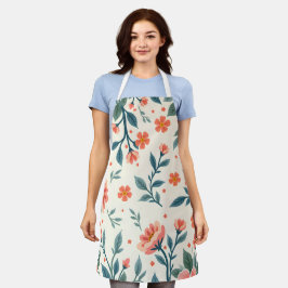 春 エプロン