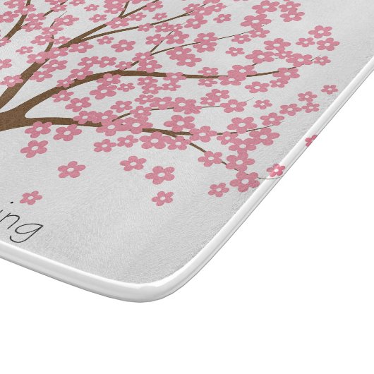 春 カッティングボード (角)