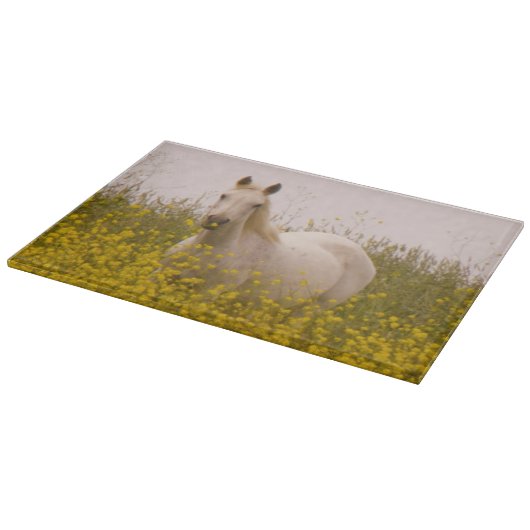 春 カッティングボード (角)