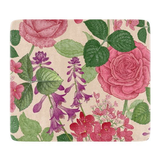 春 カッティングボード (正面)