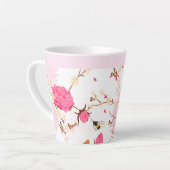 春 カフェラテマグ (左アングル)