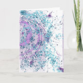 春 カード (正面)