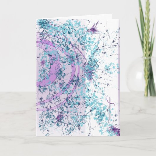 春 カード (正面)