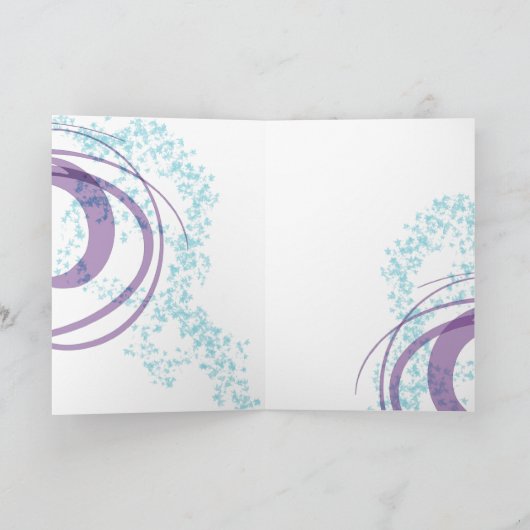 春 カード (内部)