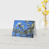 春 カード (黄色い花)