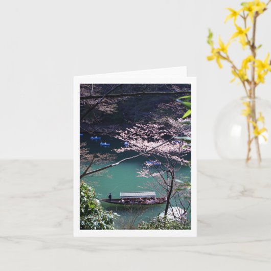 春 カード (黄色い花)