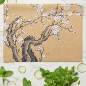 春 キッチンタオル (折り畳み)