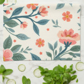 春 キッチンタオル (折り畳み)