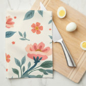 春 キッチンタオル (四つ折り)