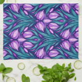 春 キッチンタオル (折り畳み)