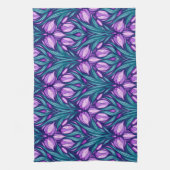 春 キッチンタオル (縦)