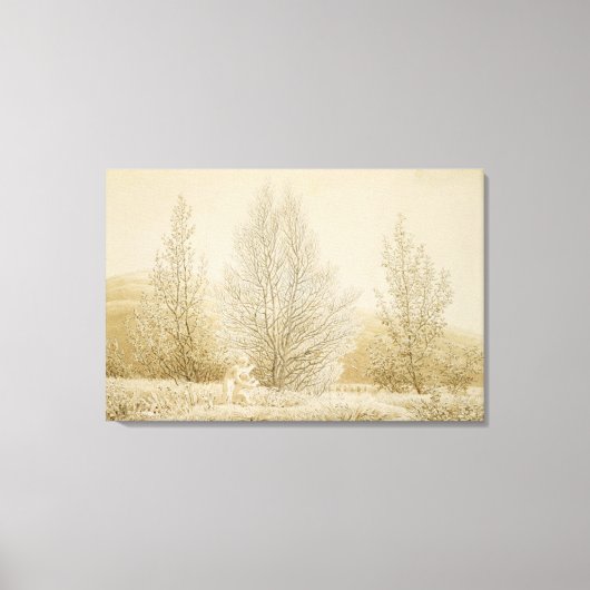 春 キャンバスプリント (正面)