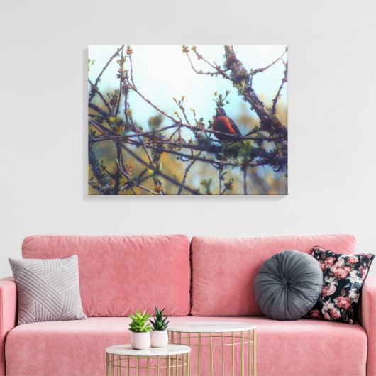 春 キャンバスプリント (インサイチュ (リビング))
