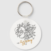 春 キーホルダー (正面)