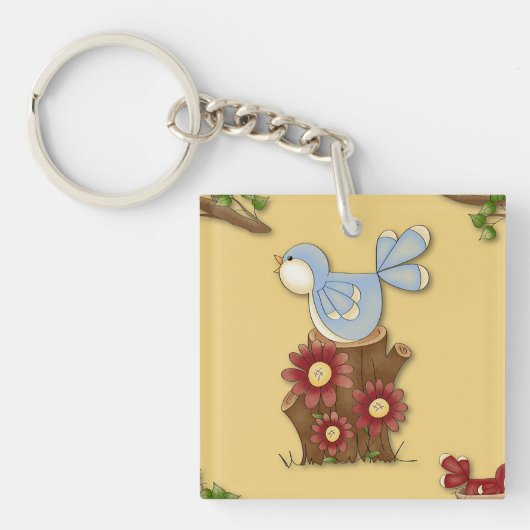 春 キーホルダー (正面)