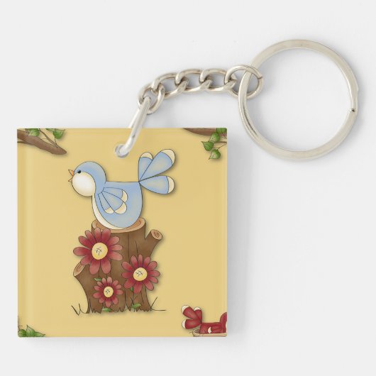 春 キーホルダー (裏面)