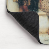 春(ギリシャの男女) マウスパッド (コーナー)