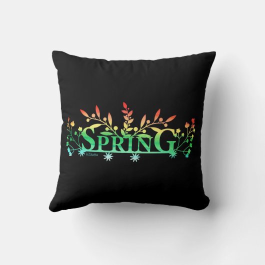 春 クッション (裏面)