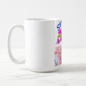 春 コーヒーマグカップ (左)