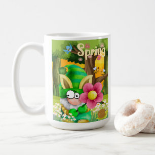春 コーヒーマグカップ