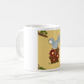 春 コーヒーマグカップ (正面左)