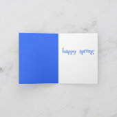 春 サンキューカード (内部)