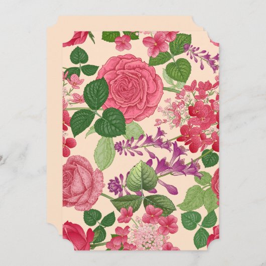 春 サンキューカード (正面/裏面)