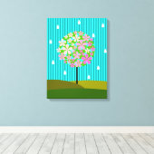 春 – ザフォーシーズンズ キャンバスプリント (インサイチュ (ウッドフロア))