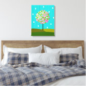 春 – ザフォーシーズンズ キャンバスプリント (インサイチュ (寝室))