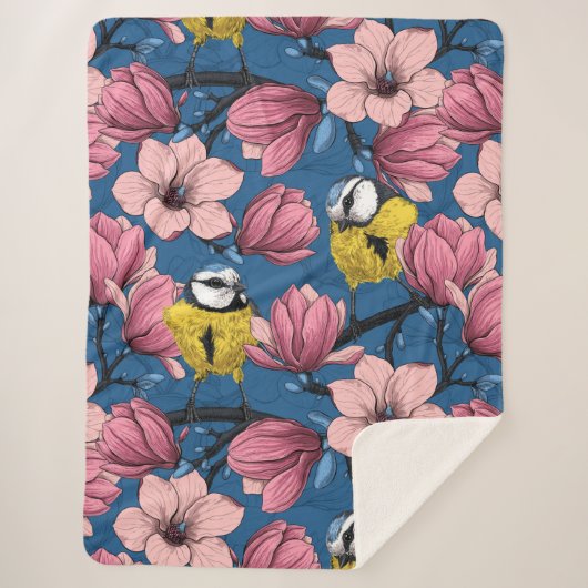 春 シェルパブランケット (正面)