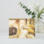 春（シーサイド）: James Tissot著、ヴィンテージポートレート ポストカード (スタンド正面)