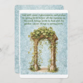 春 シーズンカード (正面/裏面)