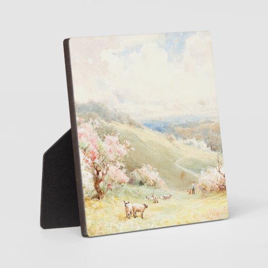 春、ジョセフ・ルーベンス・パウエル フォトプラーク (正面)